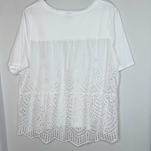 Chico's 100% Cotton Shirt Size 3 (XL) - Picture 4 of 12